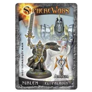    SphereWars Miniatures   Alliance Nirlem, The Paladin Toys & Games