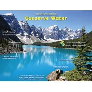  KIDS CAN MAKE A DIFFERENCE CONSERVE WATER CHART 