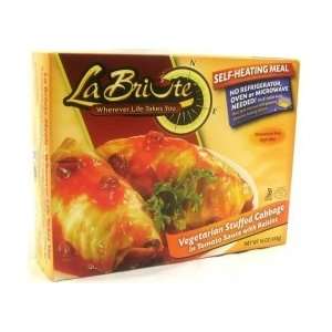 La Briute Self Heating Meal, Vegetarian Stuffed Cabbage, 16 ounce Meal 