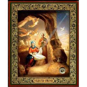  Nativity of Christ Icon, Orthodox Icon 