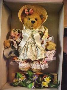   Contrary Mary Bear Doll Annette Funicello Flowers/Watering Can  