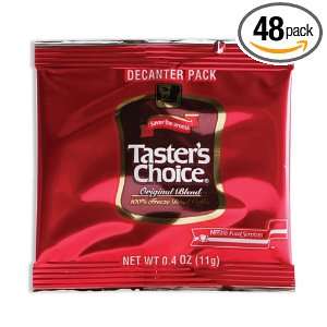 Nescafé Coffee, Tasters Choice, 11g Pouches (Pack of 48)  