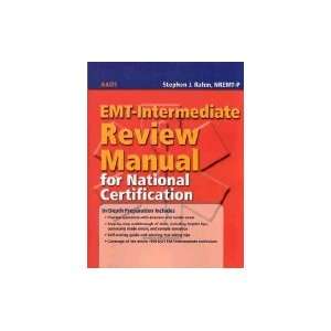  EMT Intermediate Review Manual for National Certification Books