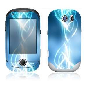 Samsung Corby Pro Decal Skin Sticker   Electric Tribal