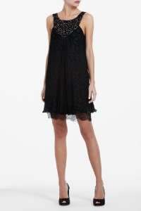 BCBG Max Azria ANIKA WIRE HEM TRAPEZE DRESS   Size 2  