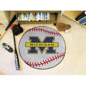  University of Michigan   Baseball Mat