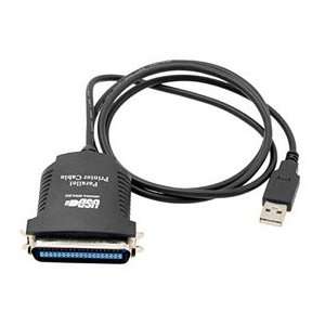  Universal Serial Bus USB To IEEE1284 Printer Cable for PC 