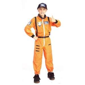 Lets Party By Rubies Costumes NASA Astronaut Toddler Costume / Orange 