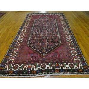  50 x 103 Rust Red Persian Hand Knotted Wool Ghoochan 