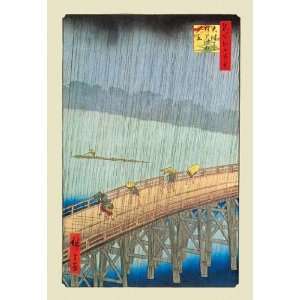   Great Bridge, Sudden Shower at Atake 20x30 poster