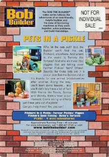 Bob the Builder   Pets in a Pickle DVD 045986240200  