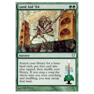    Magic the Gathering   Land Aid 04   Unhinged   Foil Toys & Games
