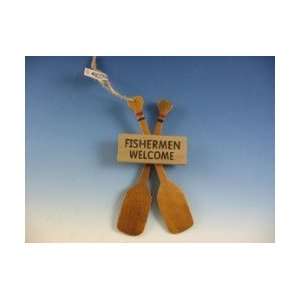  Fisherman Welcome Oar Ornament   By Adventure Marketing 