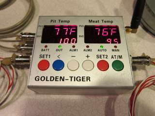 Here is my review of the controller. I set my temperature at 250, and 
