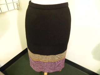 Missoni Multi Colored Straight Skirt 44/8 HOTThis skirt has an 