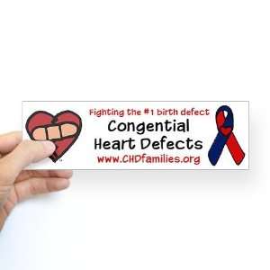  CHD Families Awareness Bumper Sticker by  Arts 