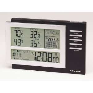  Accurite Deluxe Wather Station W/Atomic Clock Barometric 