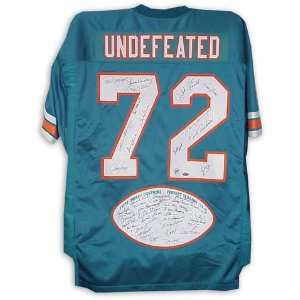   Miami Dolphins 1972 Undefeated Autographed Jersey