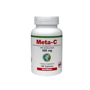  Meta C, 500 mg Caps by NutriBiotics Health & Personal 
