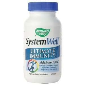  Natures Way System Well Immune Systm 45 Tabs Health 