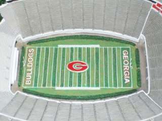 University of Georgia Bulldogs Sanford Stadium Miniature Limited 