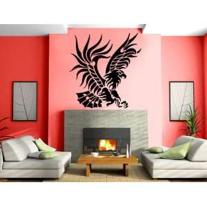  Attacking Eagle with Spread Wings Tribal Animal Decor Wall 