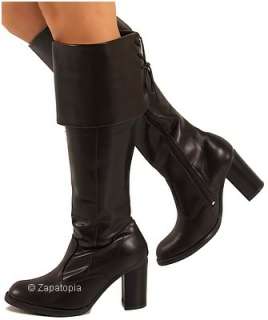 Dk Brown 10,Women Fashion Dress Knee High Riding Boots,ANT  