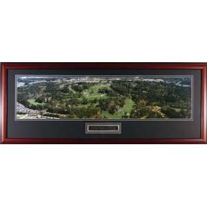  Augusta National Golf Club Framed Panoramic Photograph 