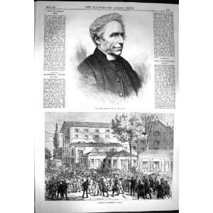    1870 Bishop Bath Wells Strike Workmen Paris France