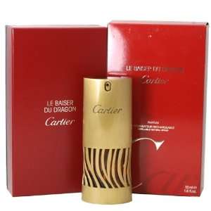 LE BAISER DU DRAGON Perfume. PARFUM SPRAY 1.6 oz / 50 ml REFILLABLE By 