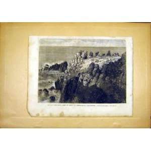  LandS End Cape Corwall England French Print 1866