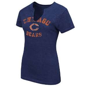   Bears Ladies Champion Swagger Split Neck T Shirt