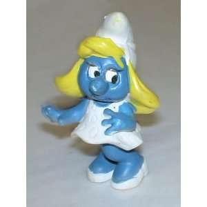  Vintage Smurfs PVC Figure  Smurfette 