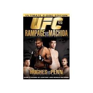  UFC 123 Rampage vs. Machida 2 DVD Set Toys & Games