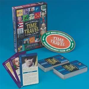  20th Century Time Travel Card Game Toys & Games