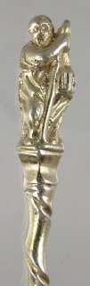   19th Century German or Dutch Silver Apostle Demitasse Spoons  