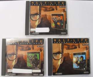 Half Life Adrenaline Pack PC 3 CD OOP excellent cond.  