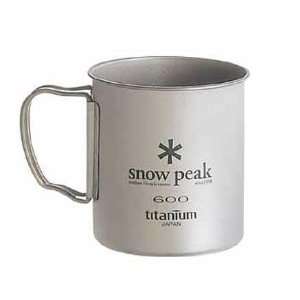  Snow Peak Titanium Single Wall Cup 600 One Color, One Size 