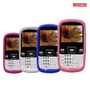 Samsung R350/351 Combo PREMIUM Feel Trans. Hot Pink Silicon Skin Case 
