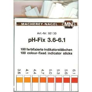 pH indicator strips 100/box  Industrial 