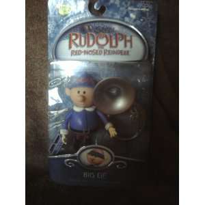    RUDOLPH THE RED NOSED REINDEER BIG ELF WITH TUBA Toys & Games