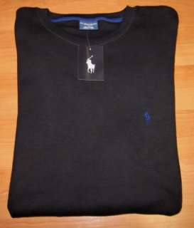 New POLO Ralph Lauren Thermal Cotton Long Sleeve T Shirt Mens Small 