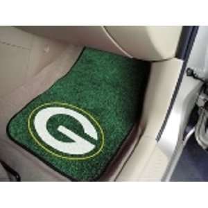  NFL Green Bay Packers 2 Car  Auto Mat Set*SALE* Sports 