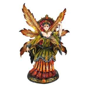  Autumn Queen Of The Forest Fairies Statue Figure Fairy 