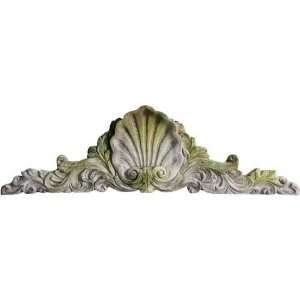   Statuary Scallop Over Door   Autumn Rose Finish 