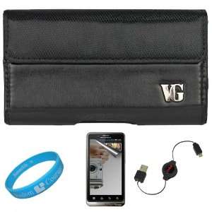  Carrying Case with Fixed Belt Clip for Motorola Droid Bionic 4G LTE 