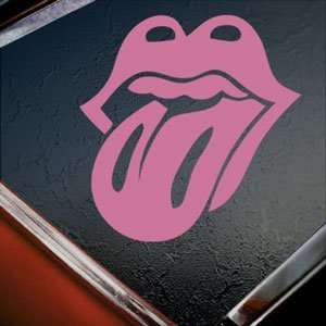  Rolling Stone Rock Band Music Pink Decal Window Pink 