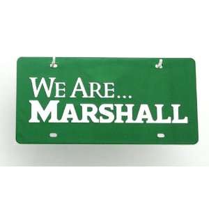  Marshall Thundering Herd Licnese Plate Automotive