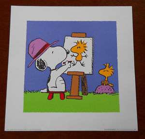 Snoopy & Woodstock Print Art Group Limited UK lmt ed 2  