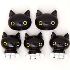  kawaii Kutusita Nyanko cat magnets by San X Toys & Games